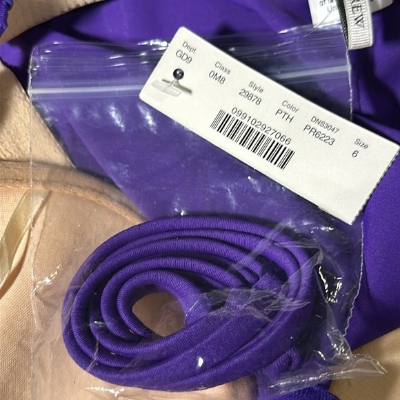 J. Crew Women's Purple Underwire Swing Tankini Swimsuit swim Top size 6 NEW - Picture 10 of 16